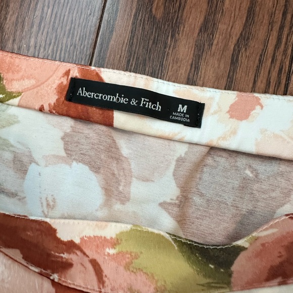 Abercrombie & Fitch Floral Maxi Skirt - Orange and Green - Picture 8 of 9